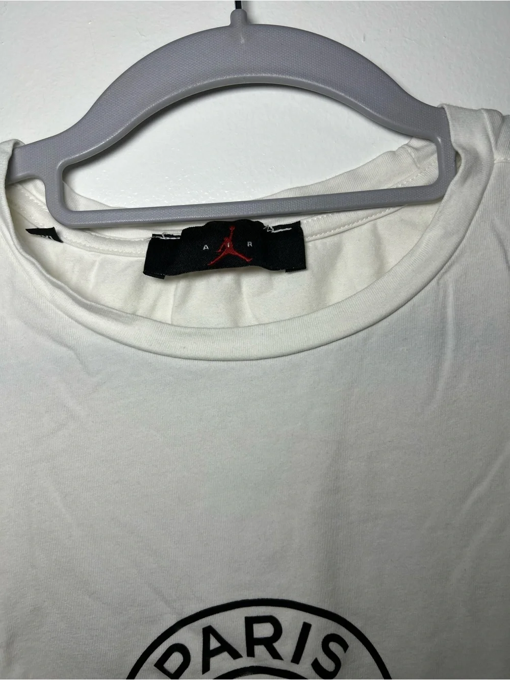 Jordan Paris Saint-Germain White Sleeveless Tee